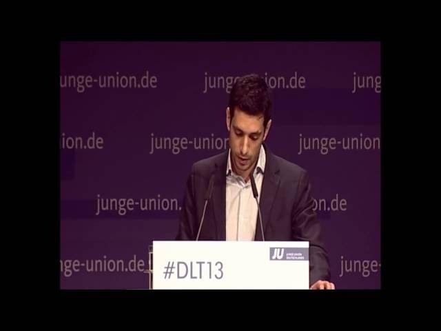 YEPP president Konstantinos Kyranakis speech Junge Union Congress 2013