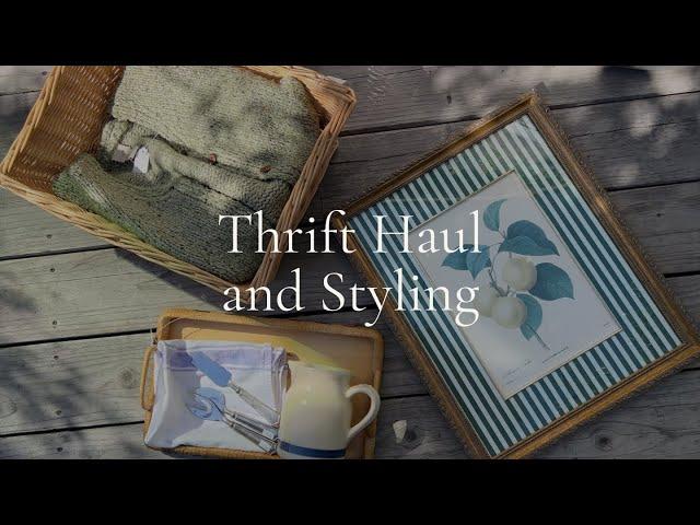 Mini thrift review (and styling the thrifts)