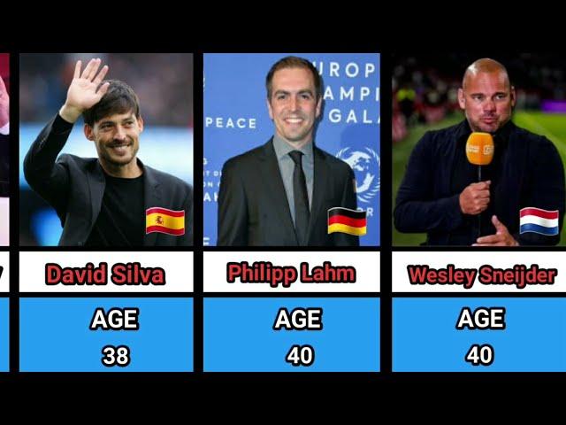 How Legendary Footballers Look Today: Then vs. Now