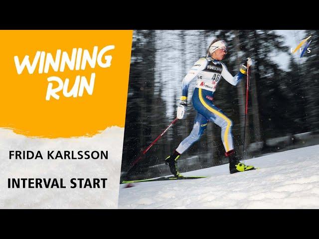 Karlsson dominates 10K classic in Ruka | FIS Cross Country World Cup 24-25