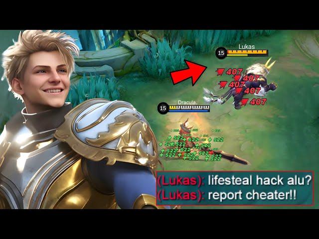 WTF DAMAGE!! NEW ALUCARD LIFESTEAL + DAMAGE HACK CHEAT BUILD!! - Mobile Legends