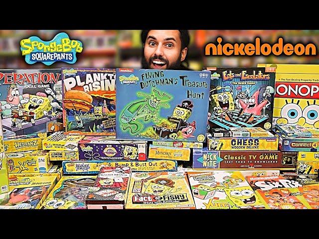 Buying EVERY NICKELODEON GAME Ever Released!! *MY ENTIRE NICKELODEON BOARD GAME COLLECTION!!*