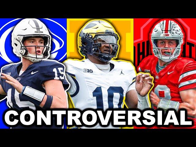 Ranking EVERY BIG TEN Starting QB for the 2024 Season (1-16)