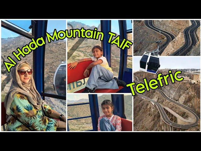 Exploring Saudi city (TAIF )Al Hada Mountain||Cable Car Experience Telefric ride Visit Saudi