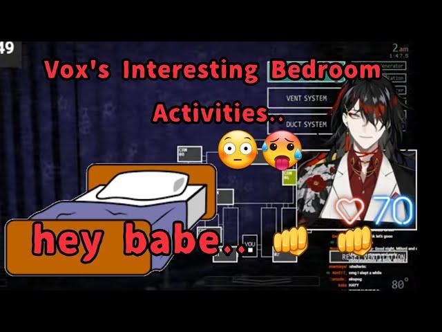 Vox's Interesting Bedroom Activities.. | Vox Akuma NIJISANJI EN にじさんじ