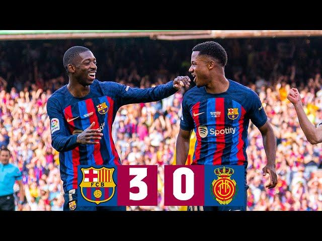 BARÇA 3-0 MALLORCA | LALIGA 2022/23 MD37