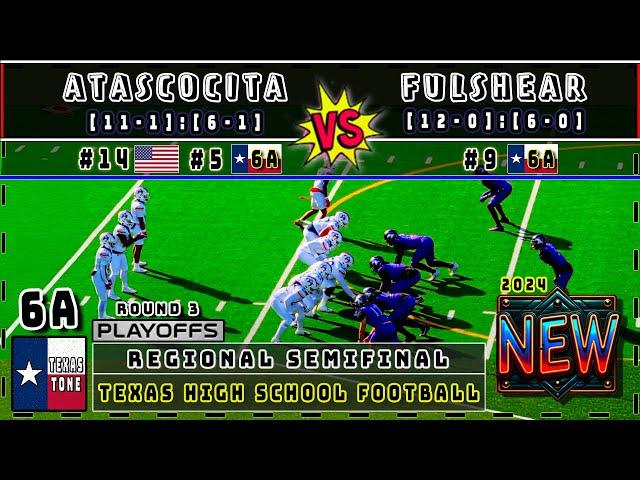 #5 Atascocita vs #9 Fulshear Football | [Region III Semifinal ] [FULL GAME]