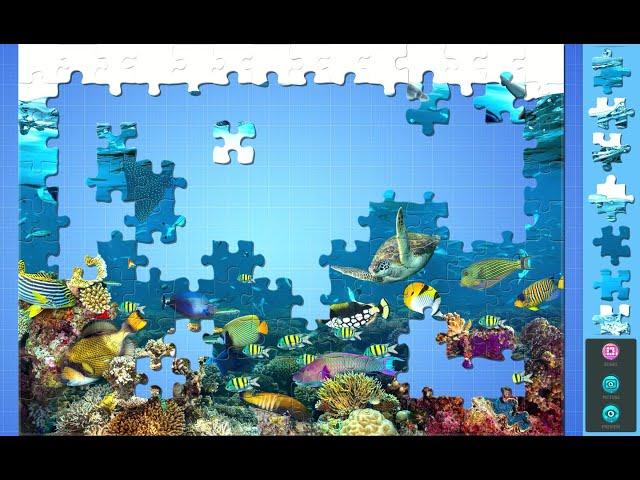 Solving Magic Jigsaw Puzzles 99 (140) Sea world