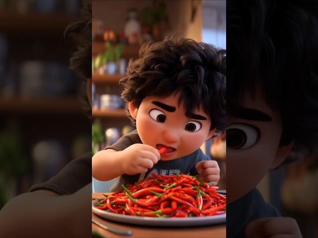  Spicy Chip Challenge?️ #kidseducation