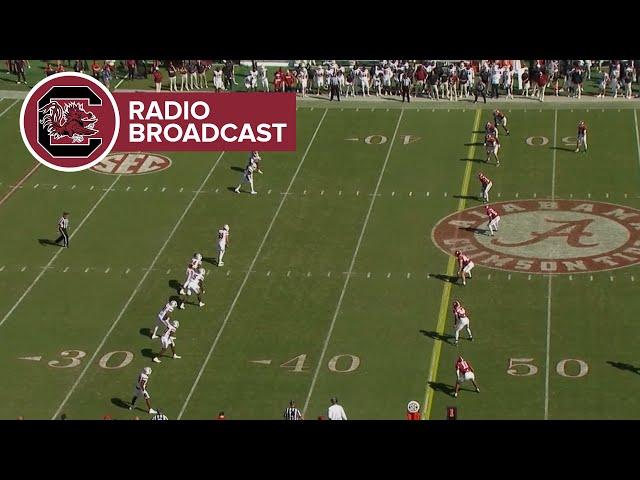 South Carolina Radio broadcast of the South Carolina-Alabama ending | 2024 College Football