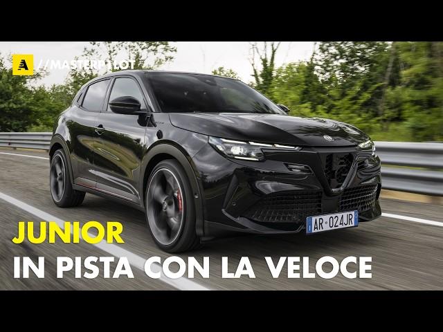 Alfa Romeo JUNIOR Veloce 2024 | La prima PROVA in pista. Ecco come si guida...