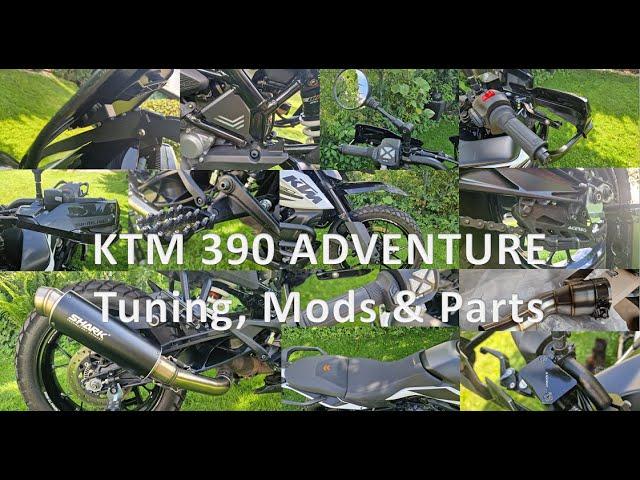 KTM 390 Adventure simple Upgrades Modifications Accessories & Tuning