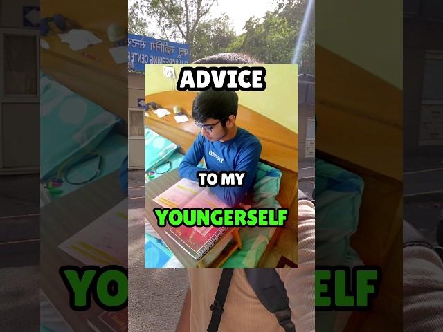 My 3 Advice to my *YOUNGER SELF*|#shorts #neet #mbbs #medicalstudent #tranding #viral