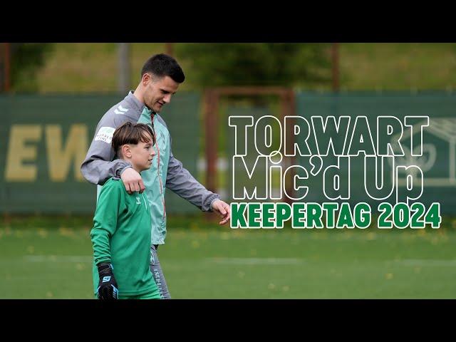 TORWART MIC'D UP I Michael Zetterer im Torwarttraining I Keepertag 2024