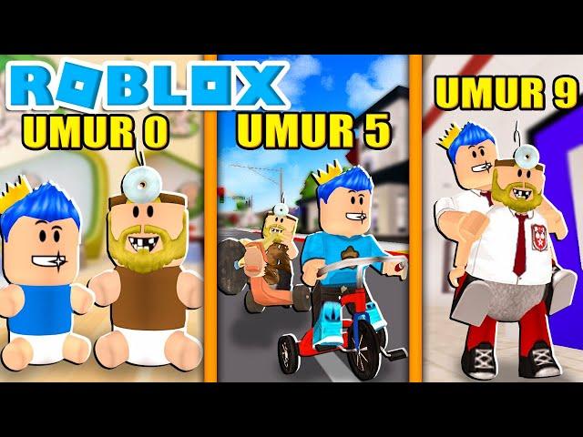 KISAH PANDU GAMING DAN PAK UNAT WAKTU BAYI SAMPAI MASUK SEKOLAH SD DI ROBLOX!! ROBLOX GROWING UP