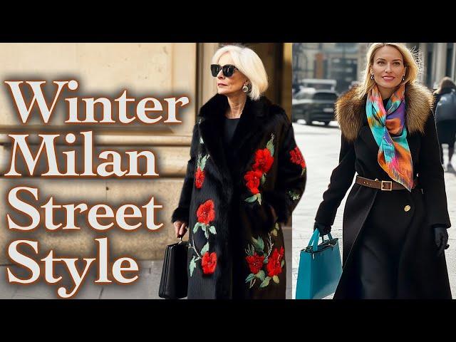 The Most Beautiful Street Style in Italy: Milan’s Best Winter Looks. December 2024 Edition