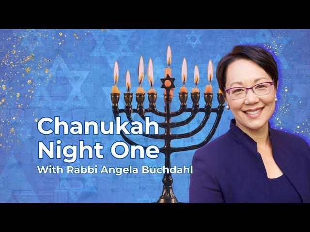 First Night of Chanukah: Candle Lighting With Rabbi Angela Buchdahl