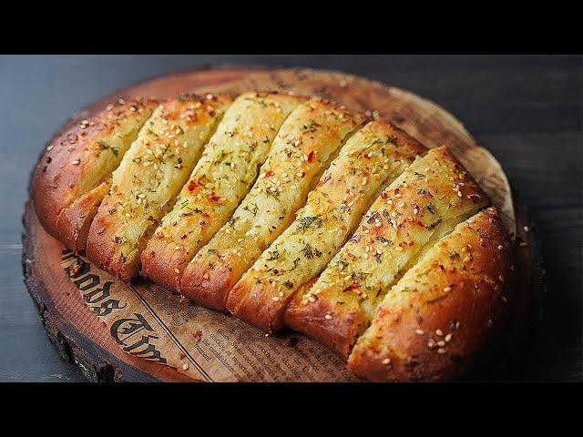 Garlic Bread Recipe | No Egg No Oven Garlic Bread Recipe | Yummy