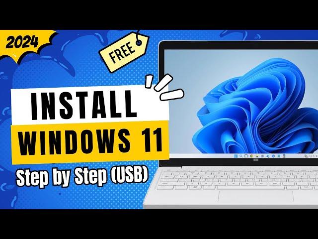 How to INSTALL Windows 11 in 2024 (Step by Step)