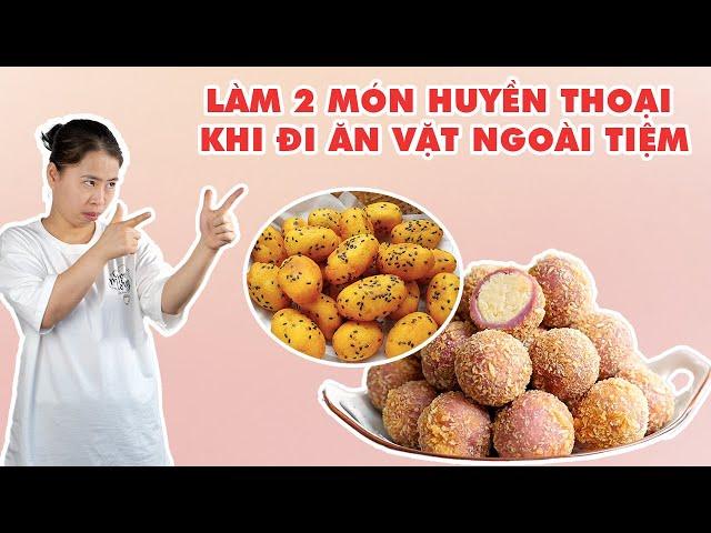 2 Món Ăn Vặt Huyền Thoại Khi Đi Ăn Ngoài Tiệm | HÀ COOKING