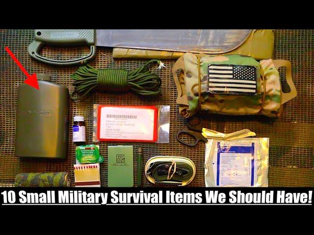 10 Small Military Field Items We Need In Our Survival Kit!