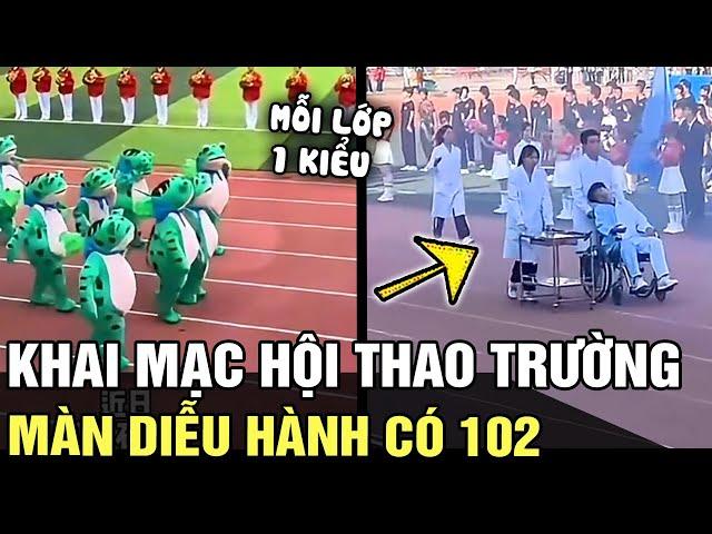 Khai mạc hội thao BẤT ỔN, muôn kiểu DIỄU HÀNH độc lạ có 102 khiến dân tình cười lăn lộn | TÁM TV