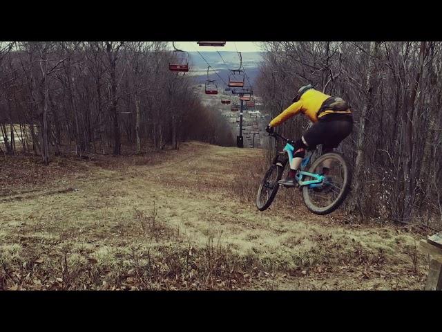 Timberline Shredit || Mountain Biking at Timberline Resort in West Virginia Drone Footage