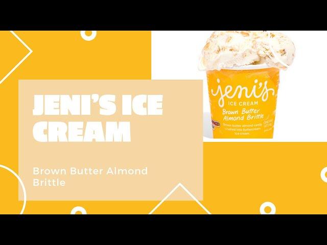 Jeni’s Ice Cream Review - Brown Butter Almond Brittle