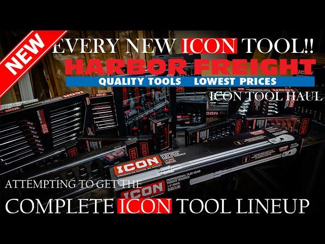 Every ICON Tool Harbor Freight Has (ICON Tool Haul)