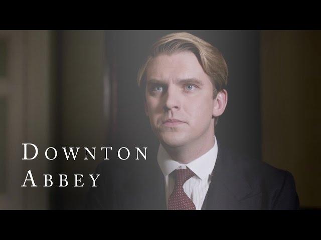 Matthew Looks at the Estate Books | Downton Abbey | Season 3