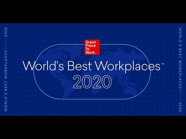 Los Mejores Lugares para Trabajar del Mundo 2020 - Evento de premiación