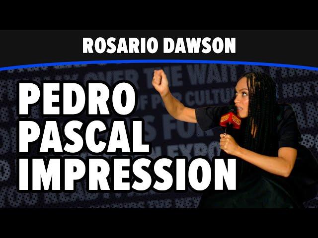 Rosario Dawson | Pedro Pascal Impression | The Mandalorian, Ahsoka