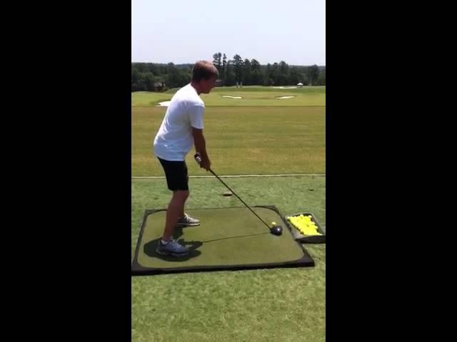 Me learning golf #2