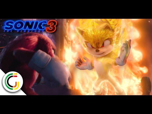 [3D Animation] Battle Against Super Sonic - Sonic The Hedgehog 3 | Graphy