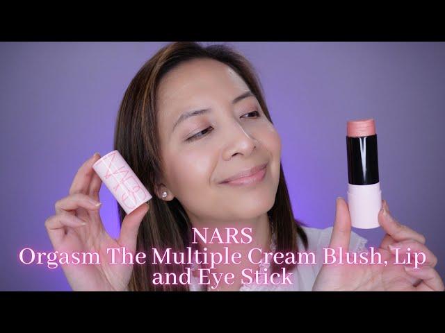 NARS Orgasm The Multiple Cream Blush, Lip and Eye Stick Review | Tiana Le