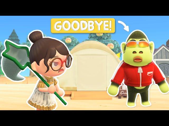 Finally Getting Rid Of The Worst Villager To Ever Exist | Animal Crossing New Horizons