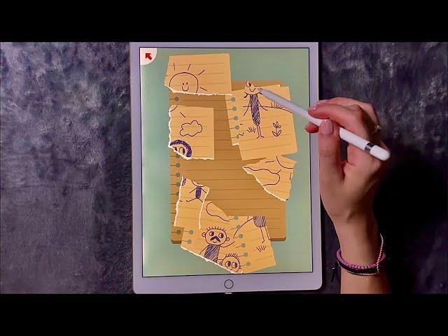  iPad ASMR -  The most satisfying game i’ve played - Clicky whispers, ipad pencil sounds