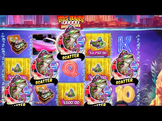 BIG BASS VEGAS DOUBLE DOWN DELUXE BRAND NEW BASS EPIC GAMEPLAY 25 FREE SPINS BONUS BUY ONLINE SLOT