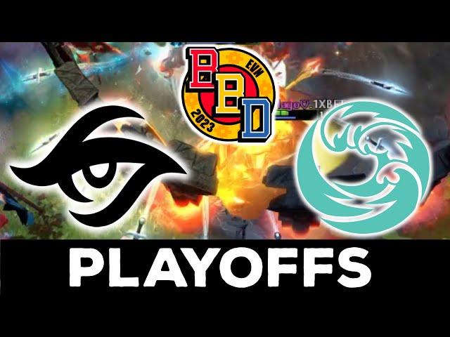 SUMAIL STORM SPIRIT IN PLAYOFFS STAGE !!! TEAM SECRET vs BEASTCOAST - BB DACHA 2023 DOTA 2