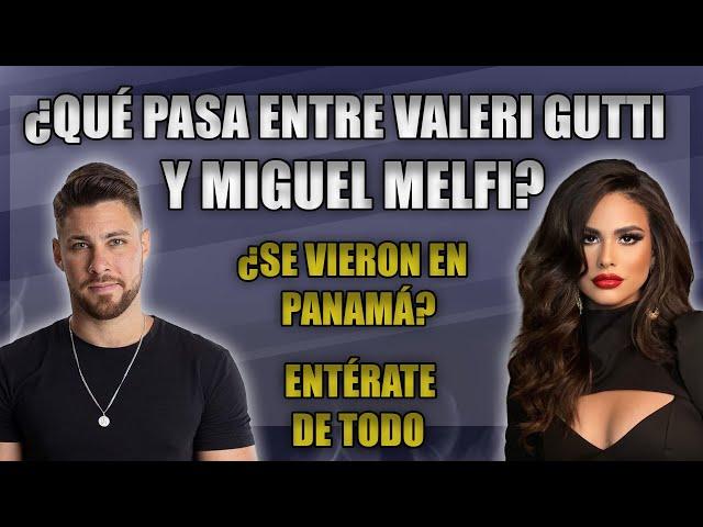 MIGUEL MELFI Y VALERIA GUTIEREZ ¿JUNTOS? TeveRosa 