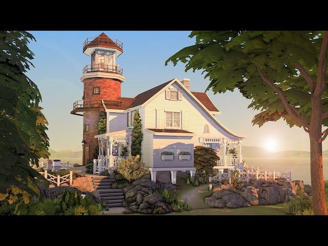 Lighthouse Family Home || The Sims 4: Speed Build