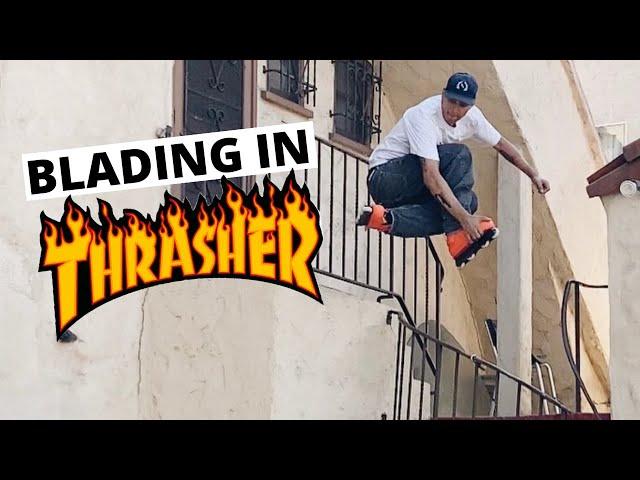 Rollerblading in THRASHER, Blading Cup 2022, Nine Club, Spacemint 2, WKND Skateboards News