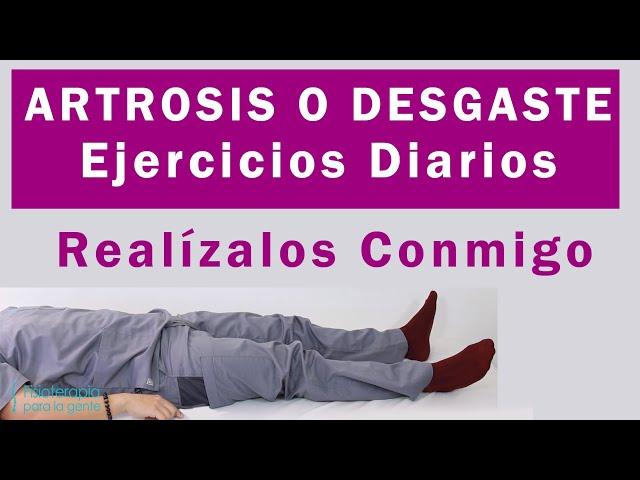 ARTROSIS O DESGASTE, Ejercicios al Despertar