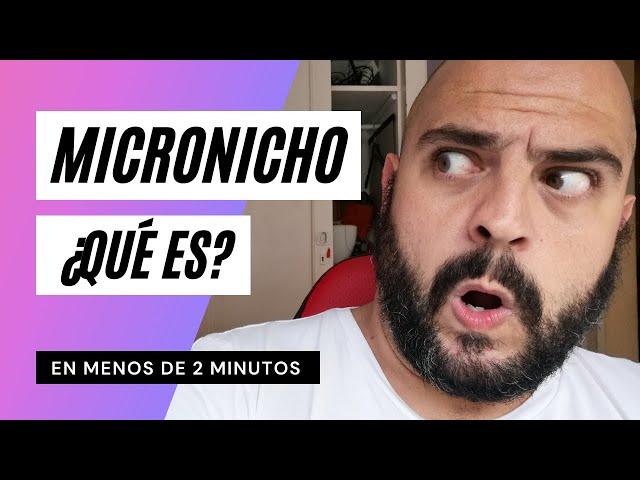 NICHO y MICRONICHO de MERCADO explicado en 2 MINUTOS 