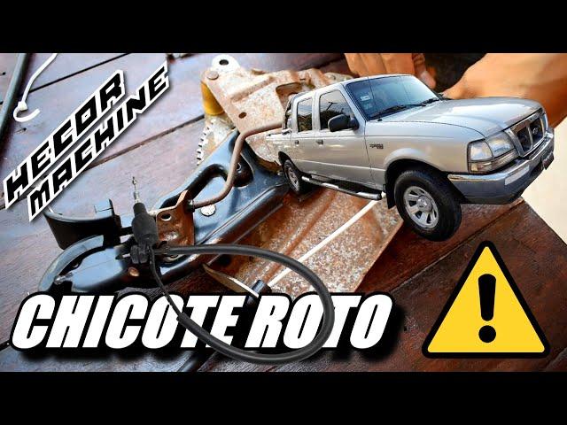 COMO CAMBIAR CHICOTE DE FRENO DE EMERGENCIA | FRENO DE MANO | FORD RANGER