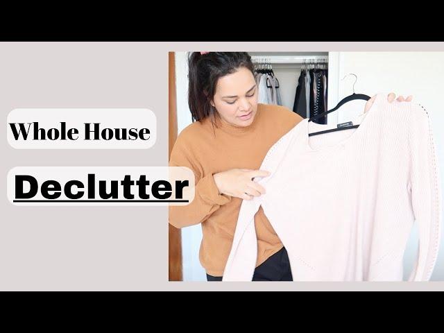 DECLUTTER WITH ME || WHOLE HOUSE DECLUTTER