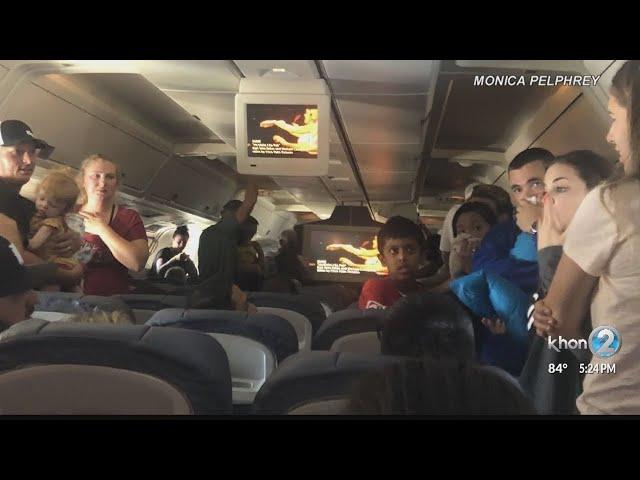 Scary photo followed by nauseating smell plague passengers on same flight