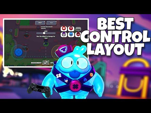 Best Control Layout Brawl Stars | Fast And Quick Movements  | Short Tutorial