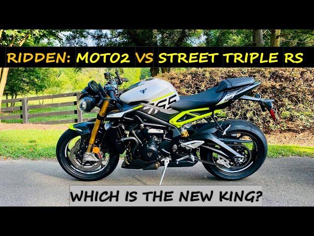TEST | TRIUMPH STREET TRIPLE MOTO2 VS RS | RIDE ON