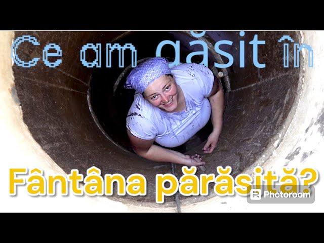 CURĂȚĂM O FÂNTÂNĂ PĂRĂSITĂ!  NE DĂ BĂTĂI DE CAP! #OrășeanLaȚară!